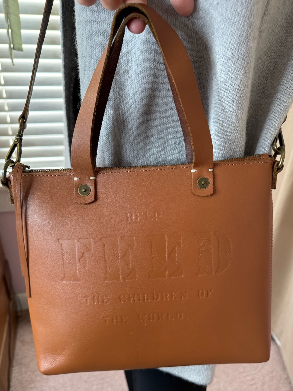 FEED Projects Eleanor Crossbody Tote